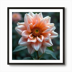 Dahlia 17 Art Print