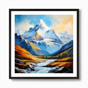 Mountain Stream Art Print