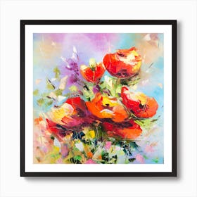 Red Poppies Art Print