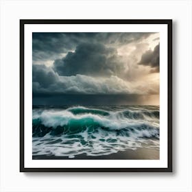 Stormy Sea Art Print