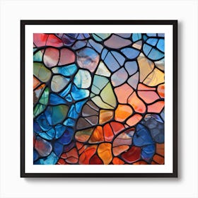 Stained Glass Art Art Print