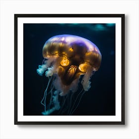 Jellyfish afterlife Art Print