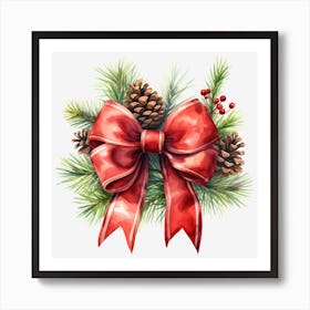 Christmas Wreath Art Print