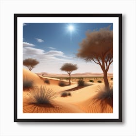 Sahara Desert 176 Art Print