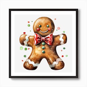 Gingerbread Man 22 Art Print