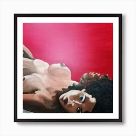 Kienya, Lounging Nude Art Print