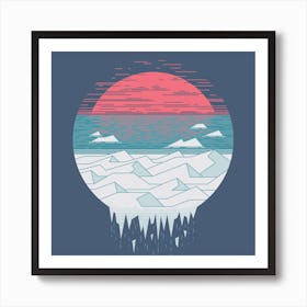 The Great Thaw Square Art Print