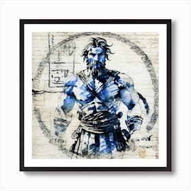 Spartan Warrior 1 Art Print