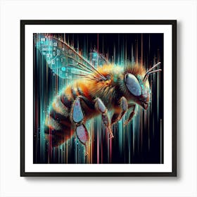 Creative Wild Animal Representation 55 Art Print