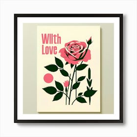 With Love 1 Art Print