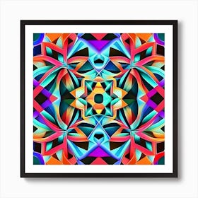 Abstract Psychedelic Art Art Print