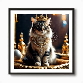 Kitty Rules Art Print