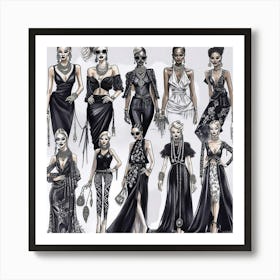 Fashion Illustration Art Print