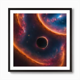 Cosmic 0 Art Print