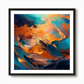 Abstract Painting 28 Art Print