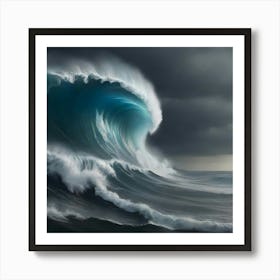 Stormy Sea Art Print