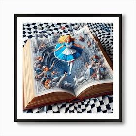 Alice In Wonderland 36 Art Print