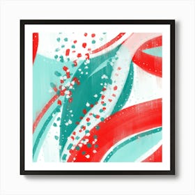 Modern Digital Abstract Art 11 Art Print