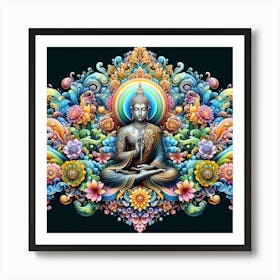 Buddha 9 Art Print