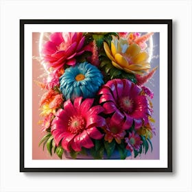 Flower Arrangement Art Print