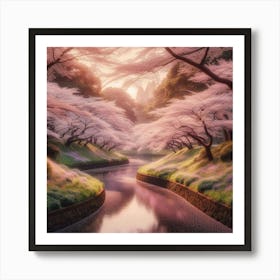 Sakura Blossom Art Print