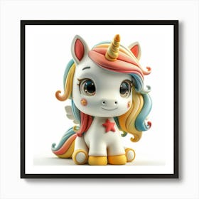 Unicorn 131 Art Print