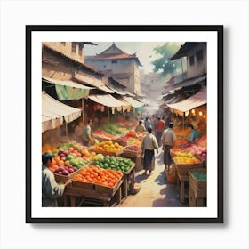 Chinese Art 430 Art Print