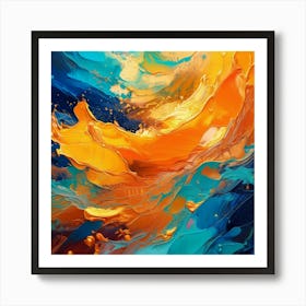 Abstract Painting 36 Art Print