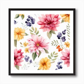 Flowers 25 Art Print