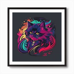 Cat Portrait Art Print