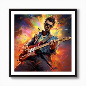 ROCK IDOL Art Print