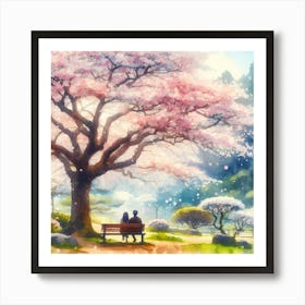 Cherry Blossoms 1 Art Print