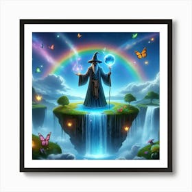 Wizard In The Sky Art Print