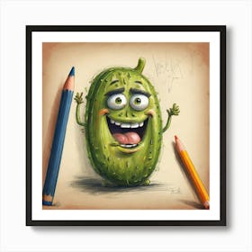 Pickle 28 Art Print