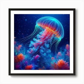 Jellyfish 5 Art Print