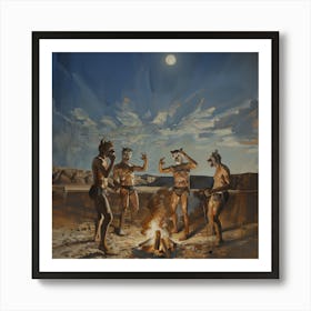 Boys Night Out 1 Fy S Art Print