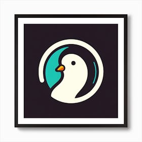 Dove Logo Art Print