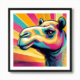 Pop Camel 1 Art Print