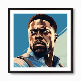 GTA Style Kevin Hart Art Print