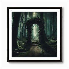 Entrance To The Forest Art Print