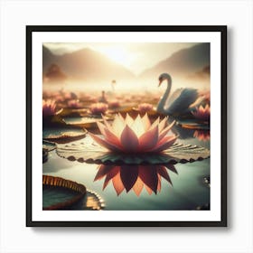 Water Lilies Art Print