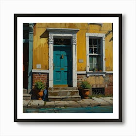 House On The Corner Art Print