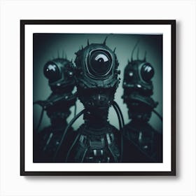 Alien 4 into another dimension Art Print