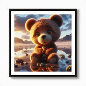 Teddy Bear 34 Art Print