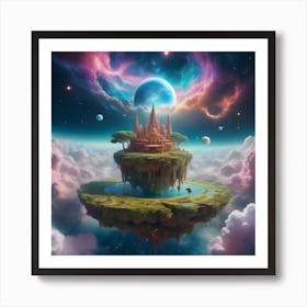 Castle In The Sky 1 Art Print