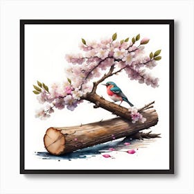 Cherry Blossoms Art Print