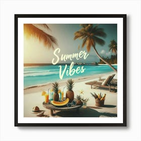 Summer Vibes Art Print