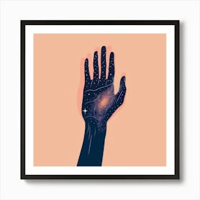 Hand Of The Universe Art Print