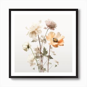 Flowers 3 Art Print