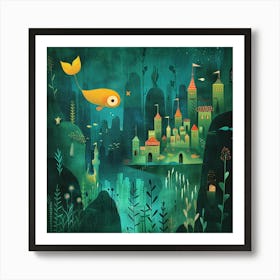 Under The Sea 3 Art Print